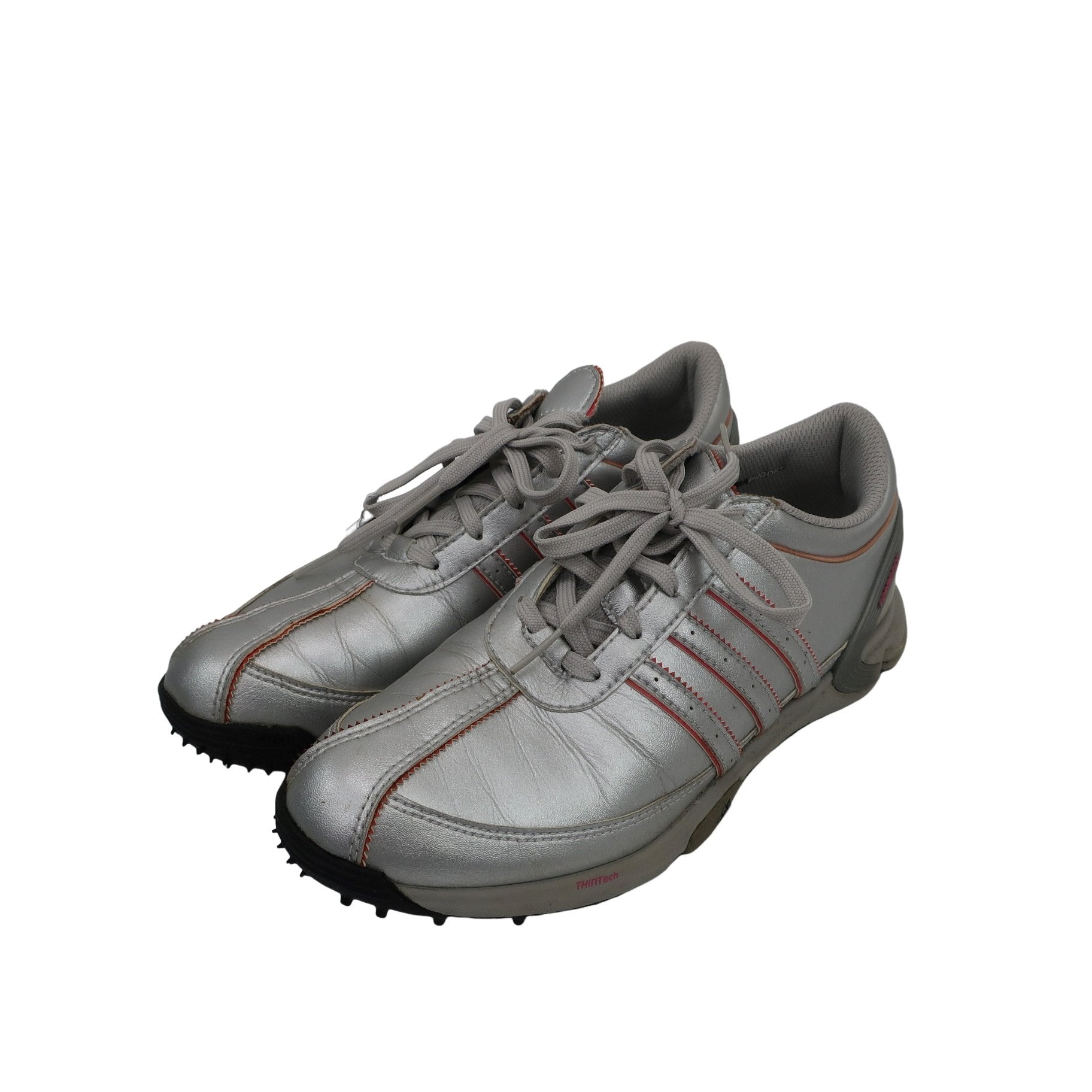 adidas(アディダス) ゴルフシューズ シルバー レディース 23.5cm B