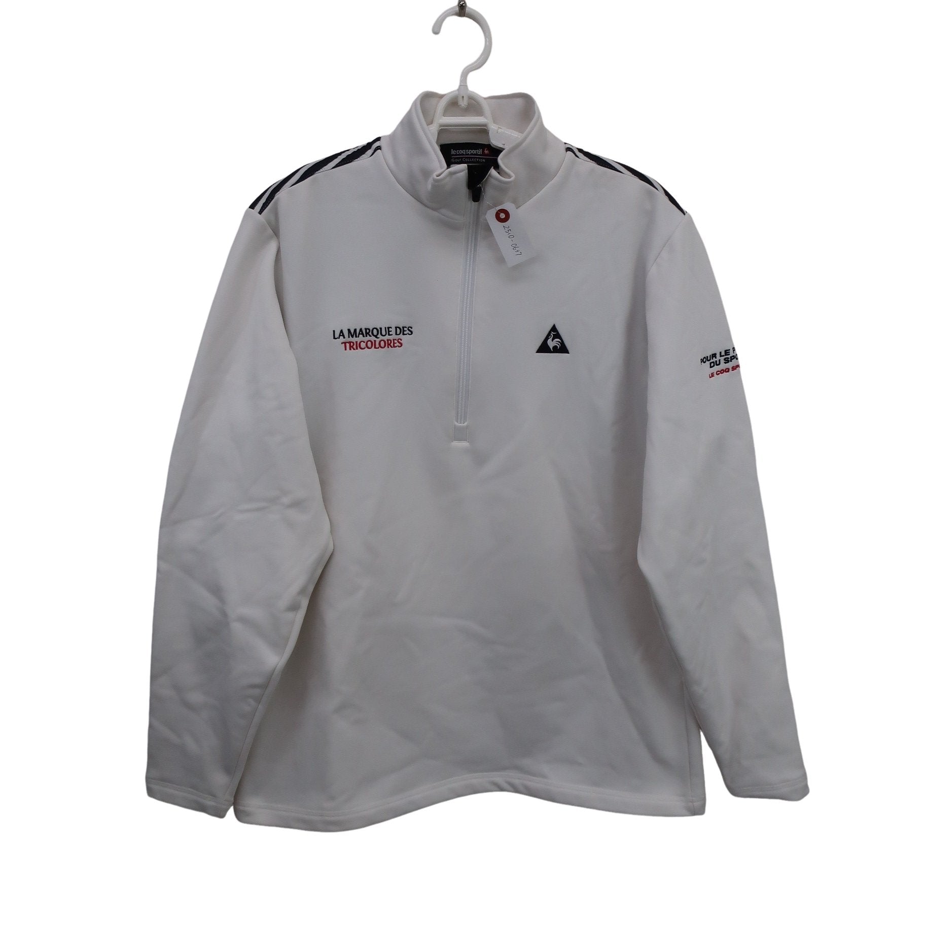 le coq sportif(ルコックスポルティフ) ブルゾン 白 メンズ L A