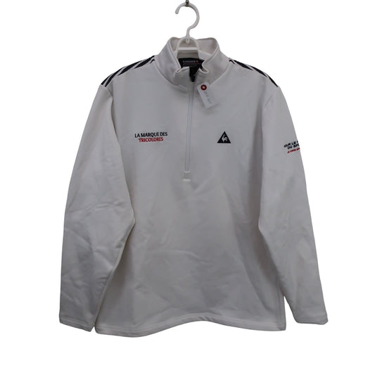 le coq sportif(ルコックスポルティフ) ブルゾン 白 メンズ L A