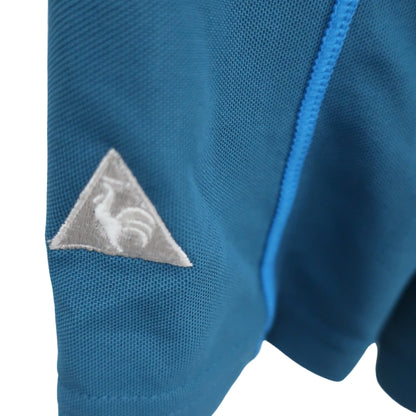 le coq sportif(ルコックスポルティフ) 長袖モックネックシャツ エメラルドグリーン メンズ LL A