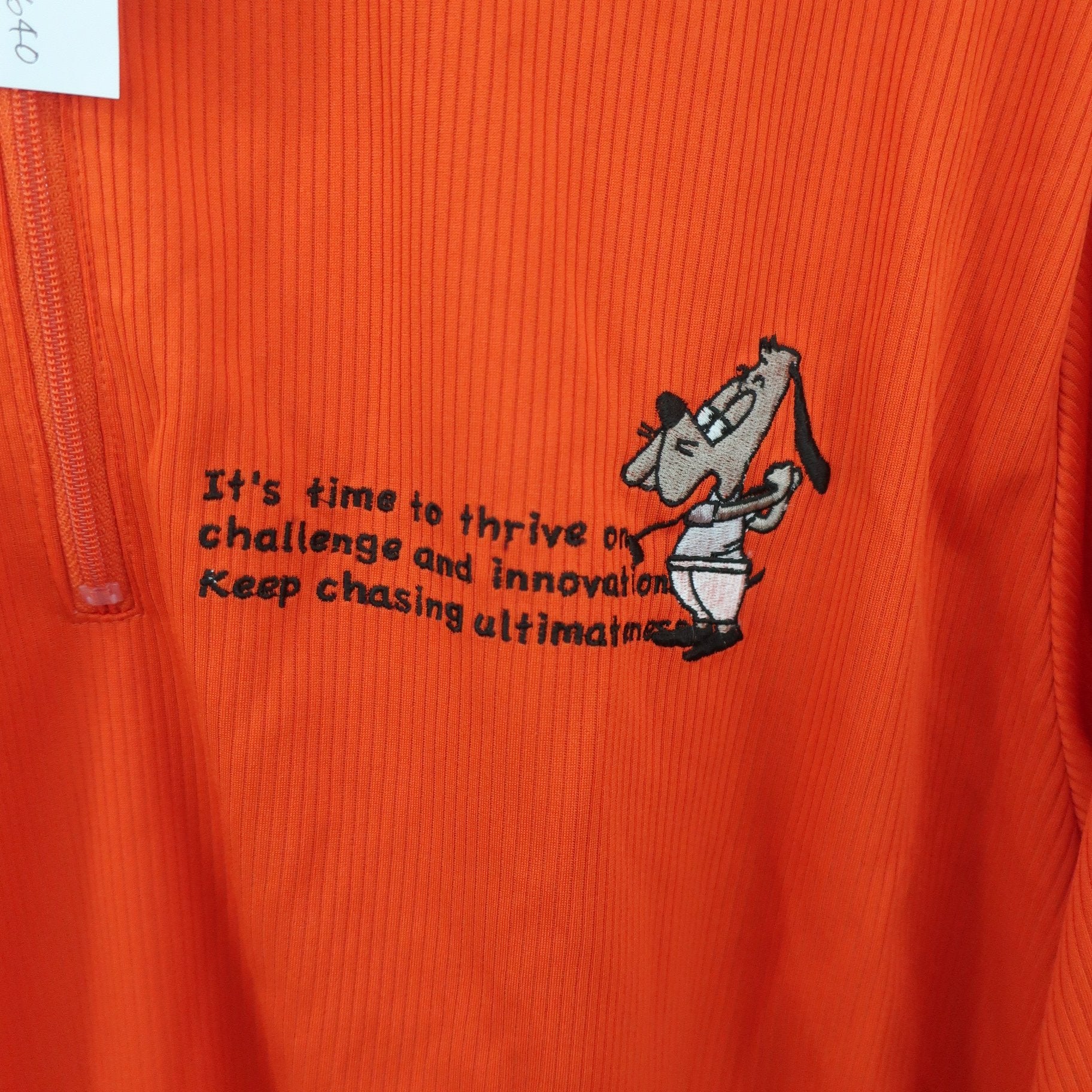 IGNIO(イグニオ) ハーフジップシャツ オレンジ メンズ LL A