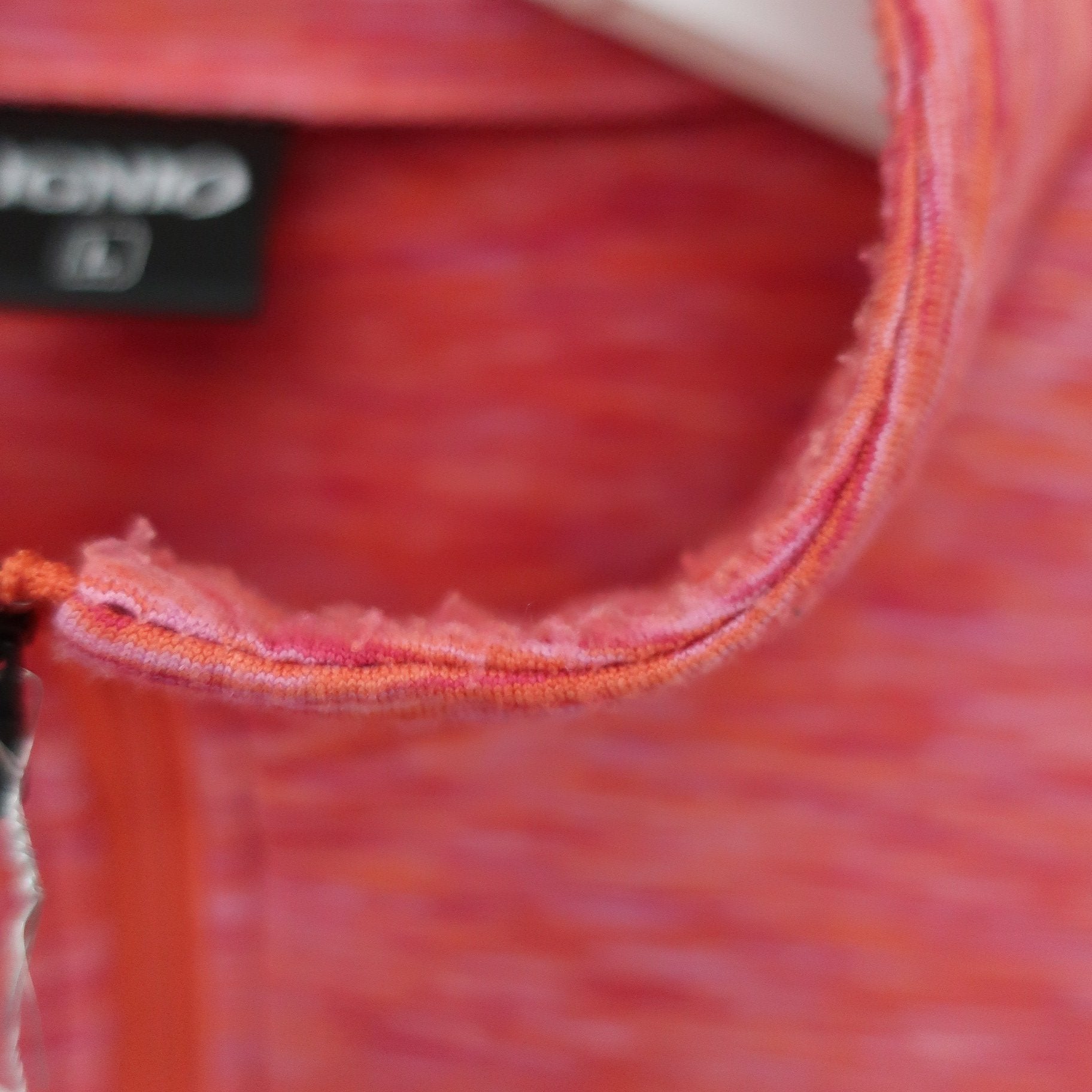 IGNIO(イグニオ) 長袖ハーフジップシャツ 赤 メンズ L B