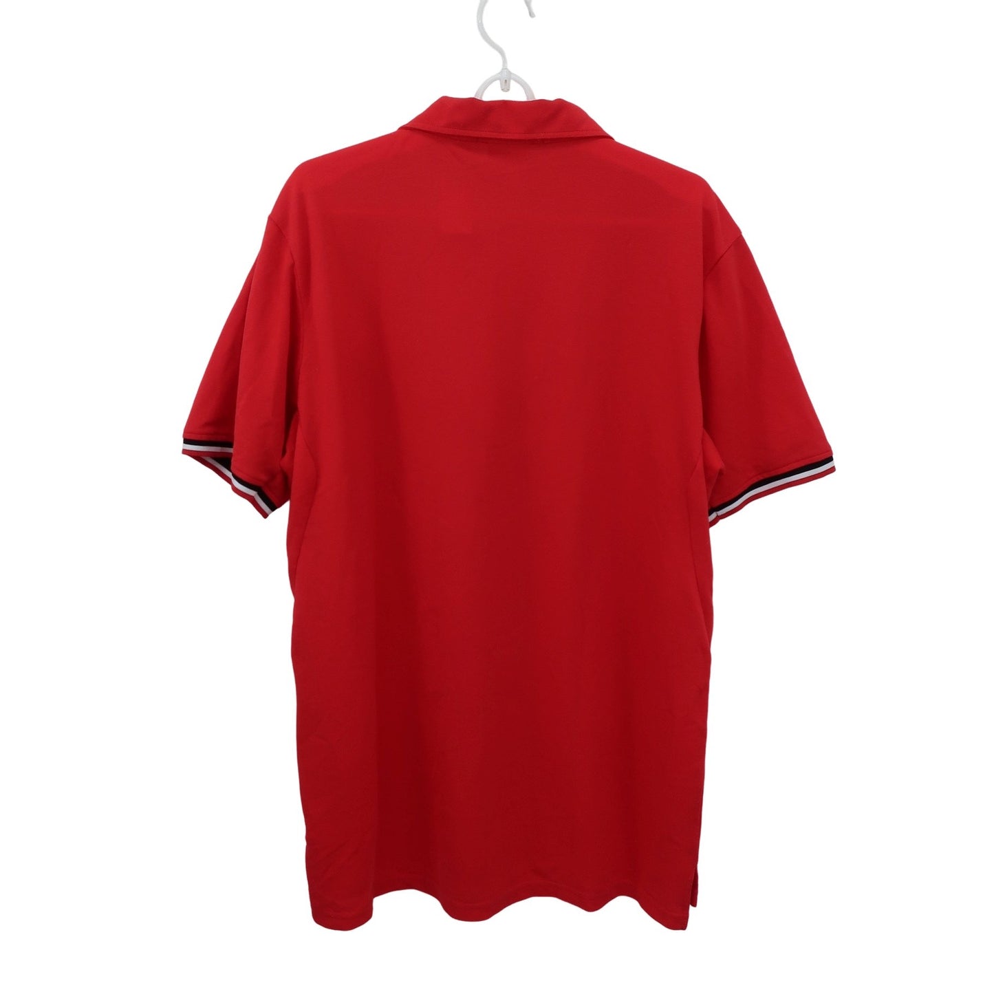 le coq sportif(ルコックスポルティフ) ハーフジップポロシャツ 赤 メンズ LL B