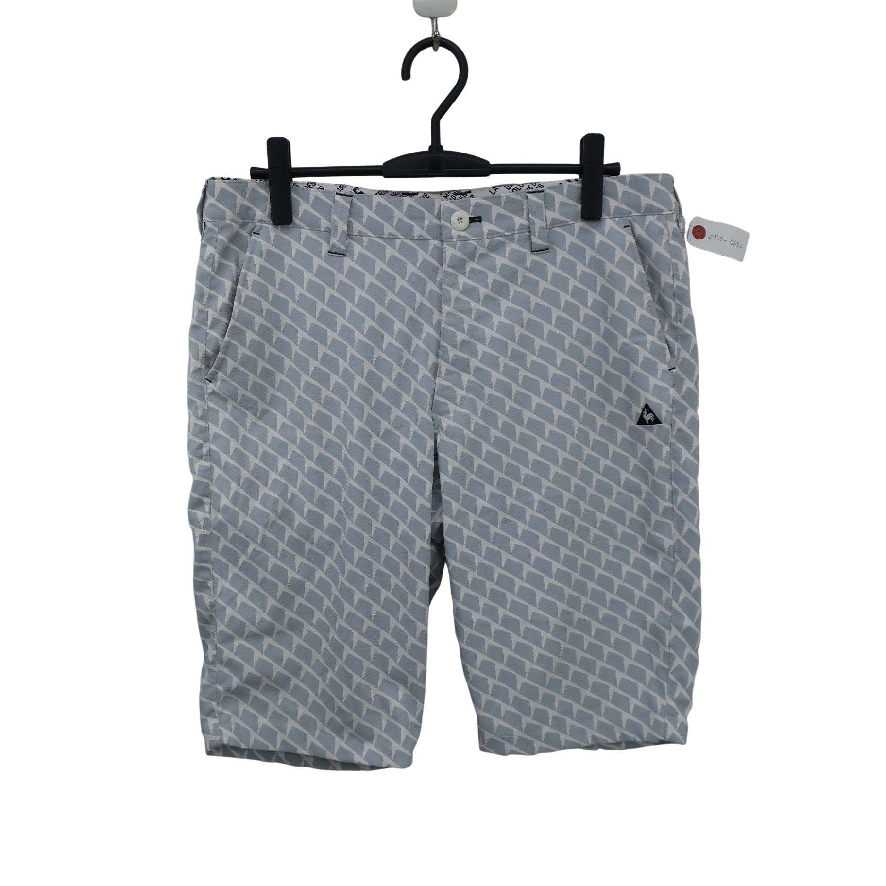 le coq sportif(ルコックスポルティフ) ハーフパンツ グレー白総柄 メンズ 88 A