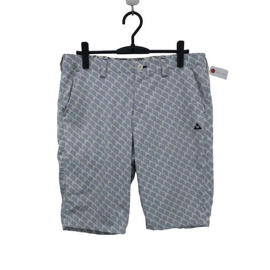 le coq sportif(ルコックスポルティフ) ハーフパンツ グレー白総柄 メンズ 88 A