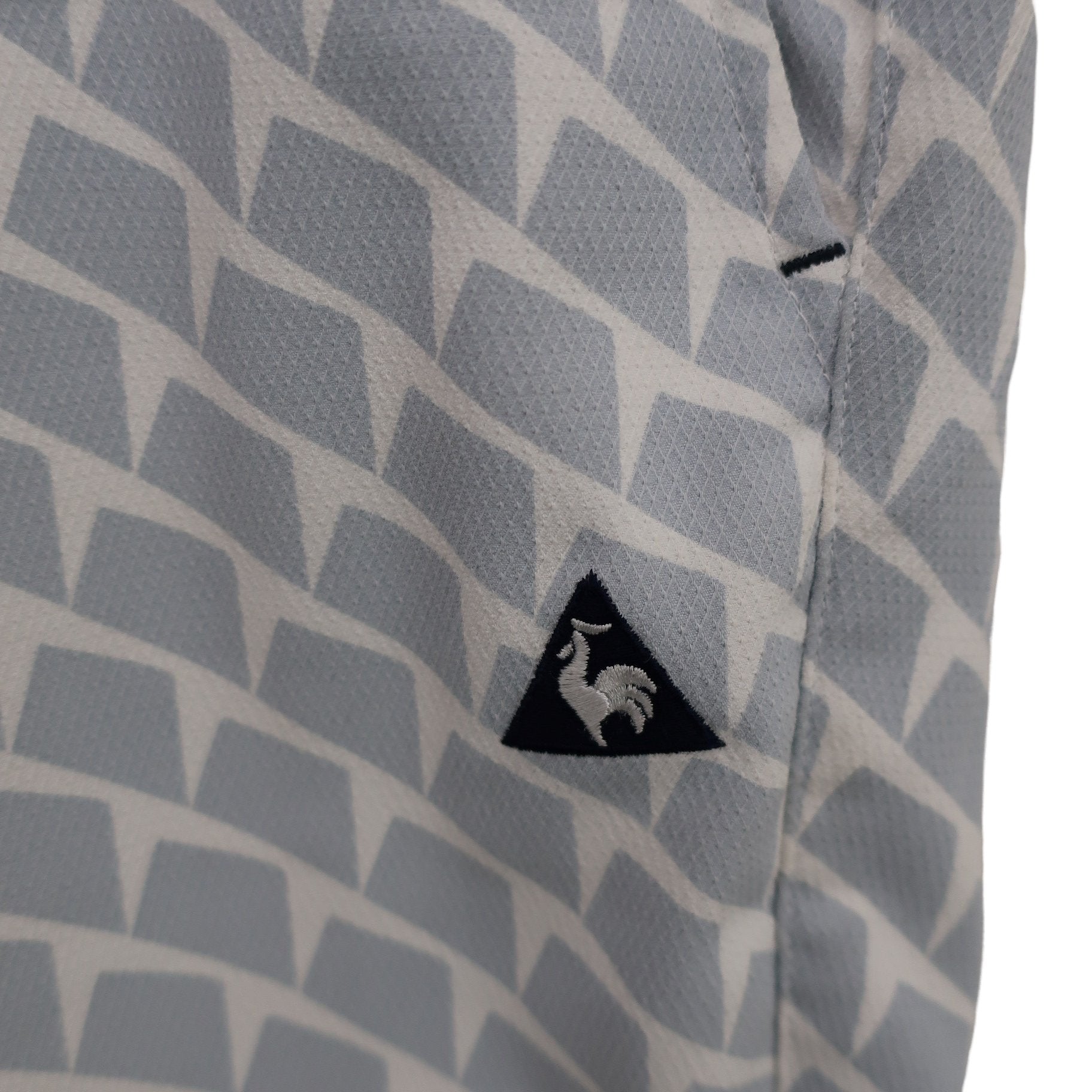 le coq sportif(ルコックスポルティフ) ハーフパンツ グレー白総柄 メンズ 88 A