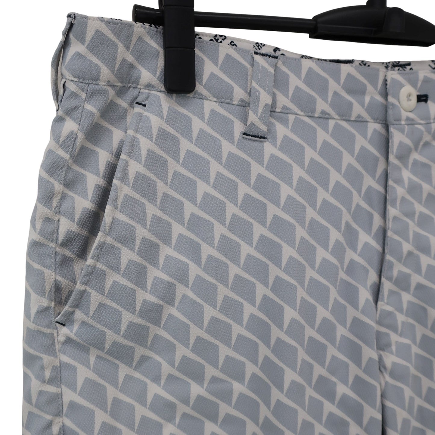 le coq sportif(ルコックスポルティフ) ハーフパンツ グレー白総柄 メンズ 88 A