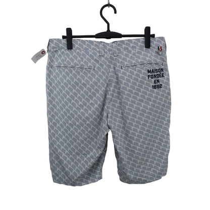 le coq sportif(ルコックスポルティフ) ハーフパンツ グレー白総柄 メンズ 88 A