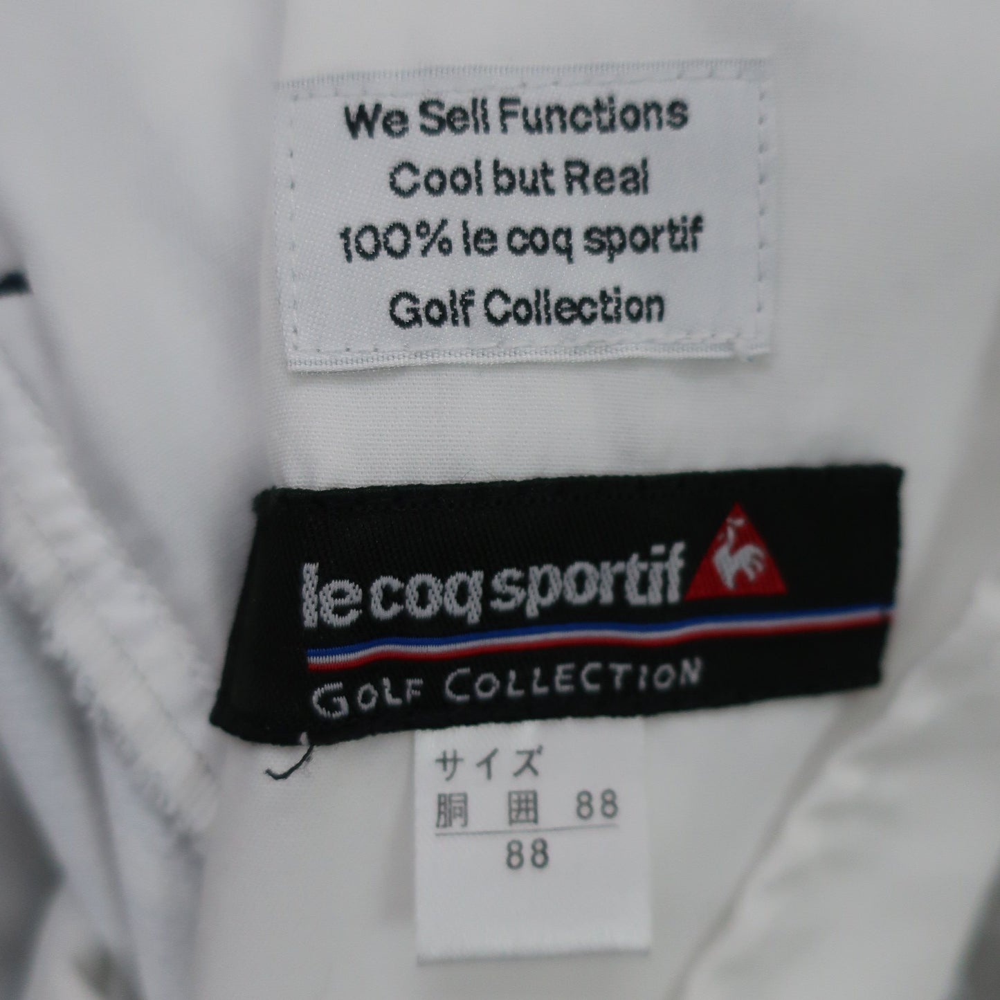le coq sportif(ルコックスポルティフ) ハーフパンツ グレー白総柄 メンズ 88 A