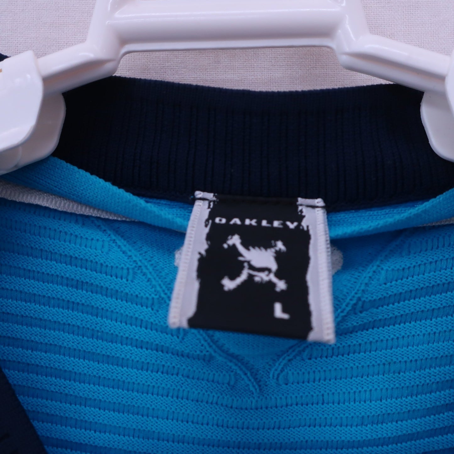 OAKLEY(オークリー) フルジップニットベスト 水色 メンズ L A