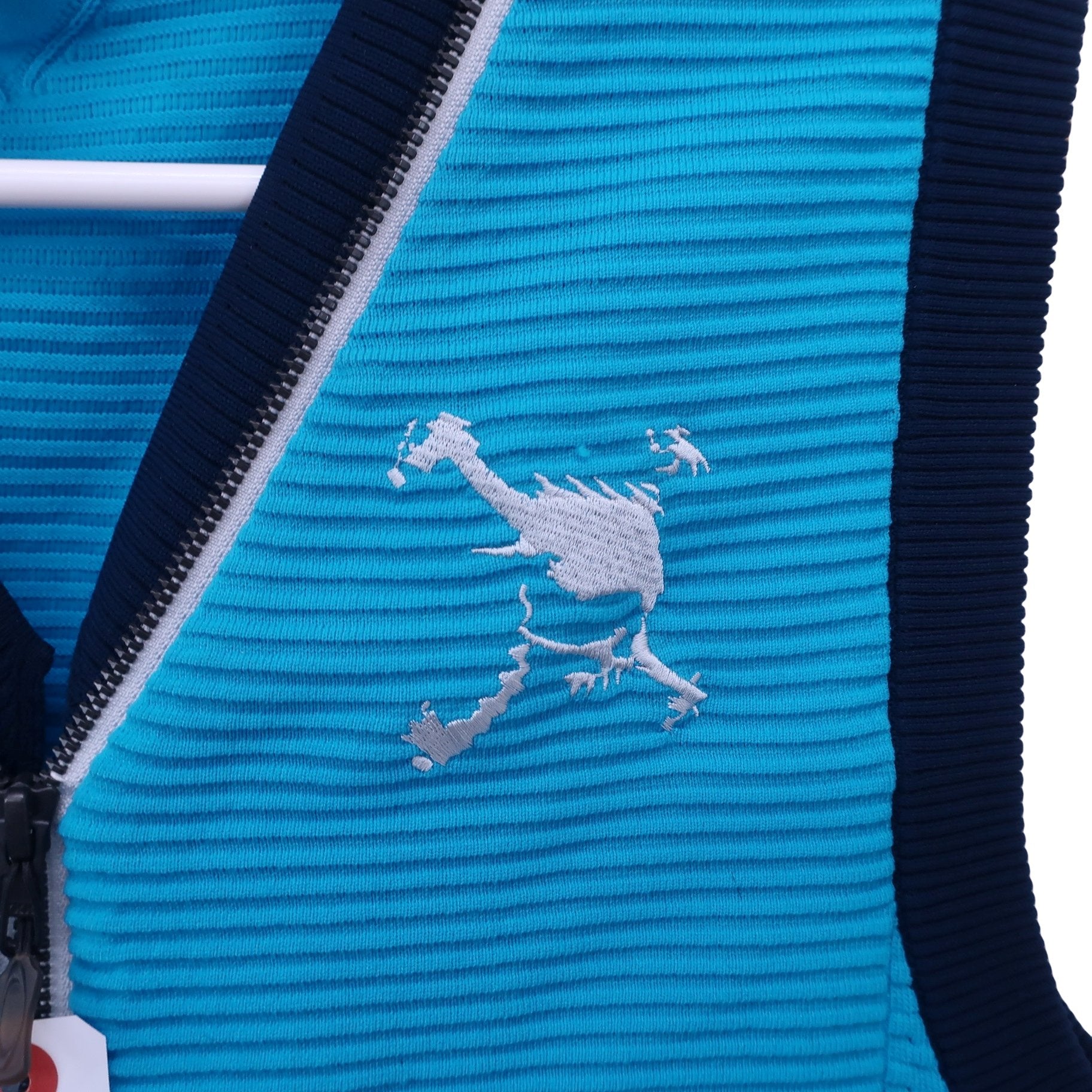 OAKLEY(オークリー) フルジップニットベスト 水色 メンズ L A