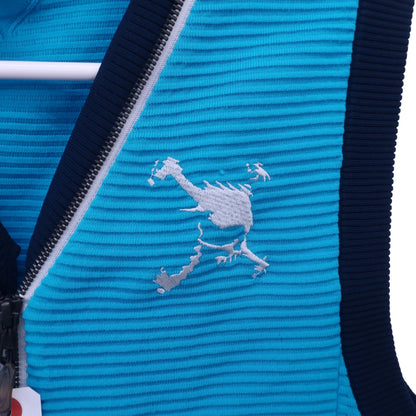 OAKLEY(オークリー) フルジップニットベスト 水色 メンズ L A