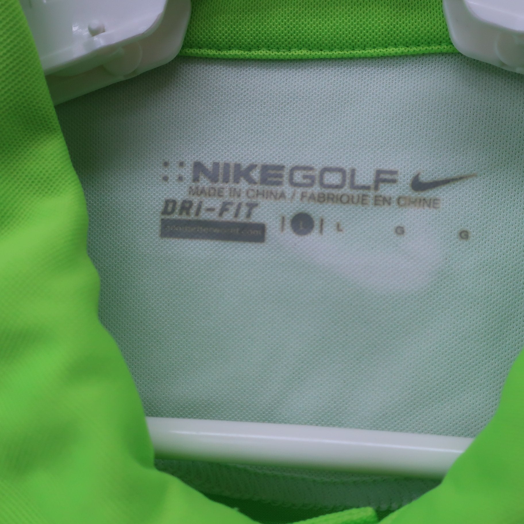 NIKE GOLF(ナイキゴルフ) ポロシャツ 黄緑 メンズ L A