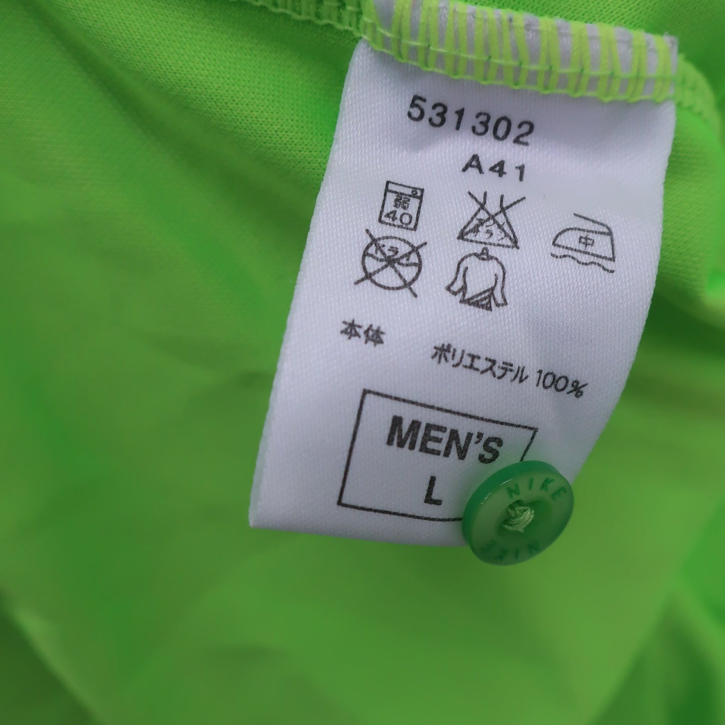 NIKE GOLF(ナイキゴルフ) ポロシャツ 黄緑 メンズ L A