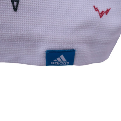 adidas(アディダス) ポロシャツ 白 メンズ L A