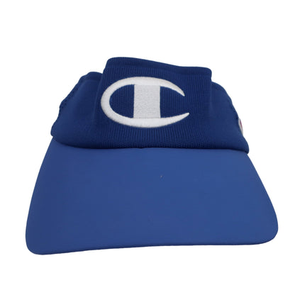 Champion(チャンピオン) サンバイザー 青 メンズ フリーサイズ N
