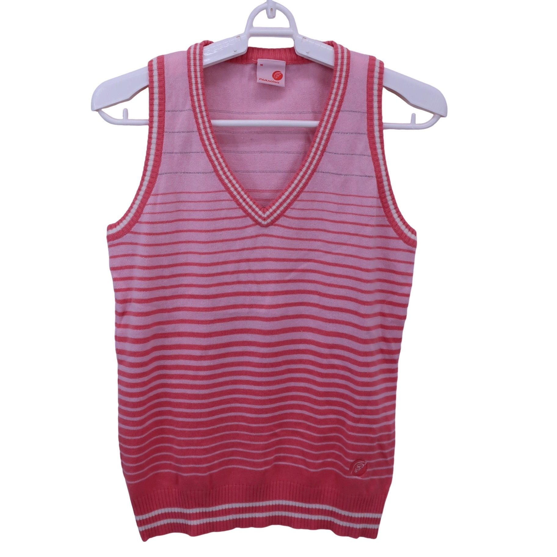 PARADISO(パラディーゾ) ニットベスト ピンク レディース M B