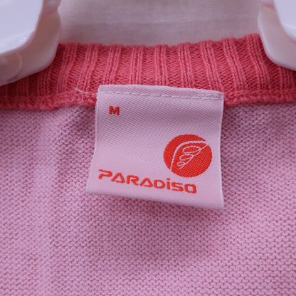 PARADISO(パラディーゾ) ニットベスト ピンク レディース M B