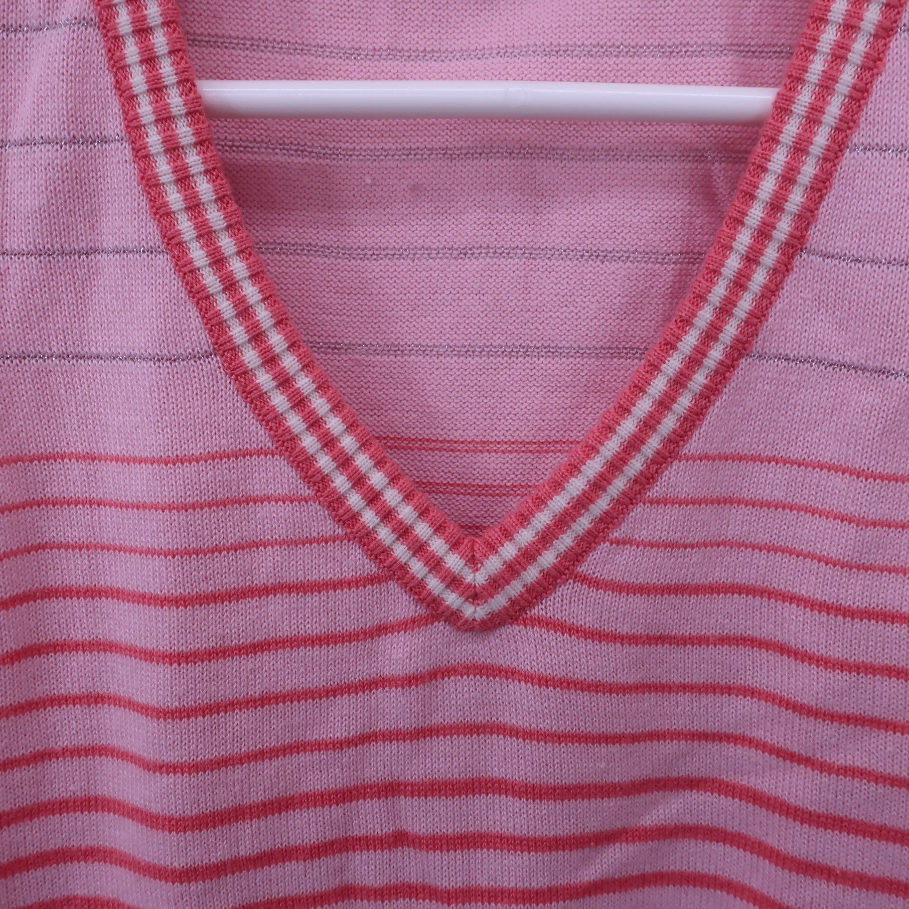 PARADISO(パラディーゾ) ニットベスト ピンク レディース M B