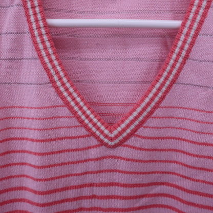 PARADISO(パラディーゾ) ニットベスト ピンク レディース M B