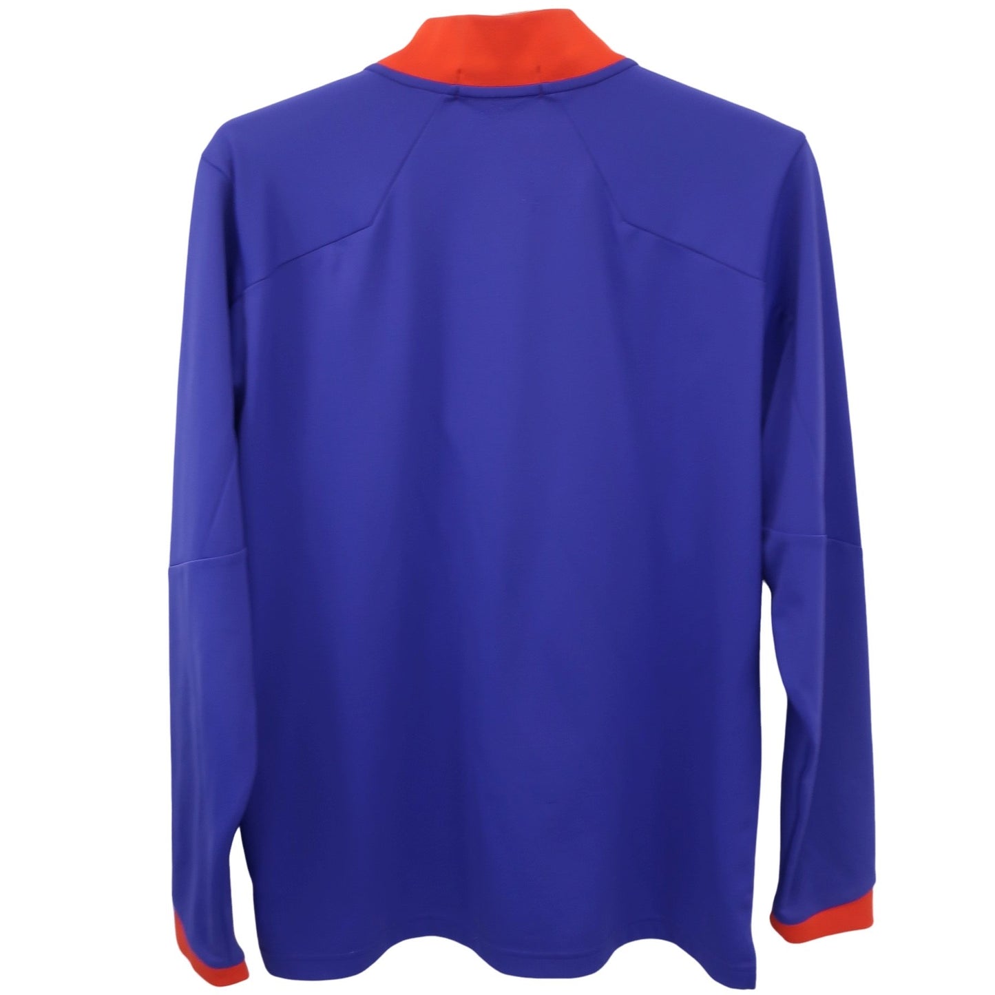 le coq sportif(ルコックスポルティフ) 長袖ハーフジップシャツ 紫オレンジ メンズ LL B