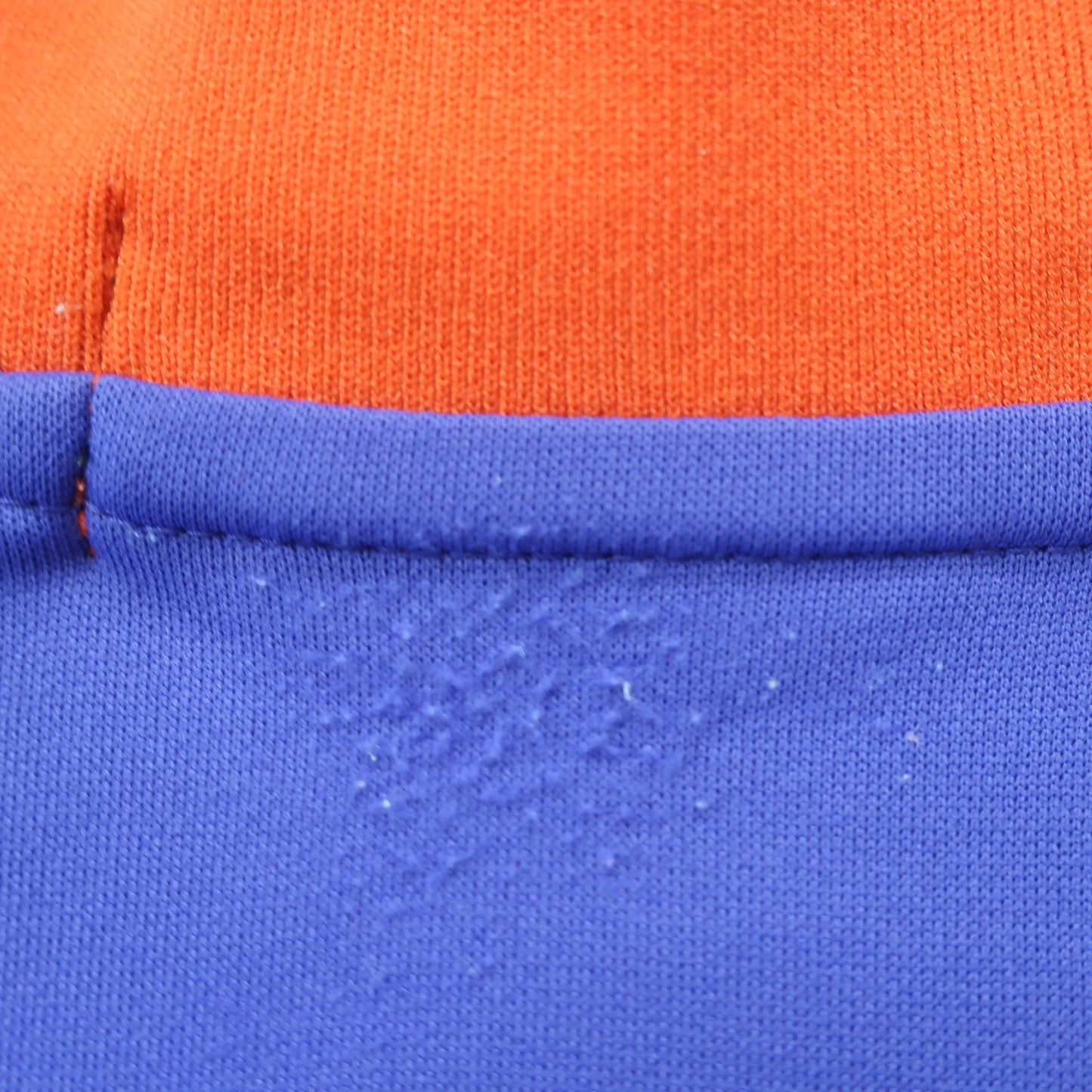 le coq sportif(ルコックスポルティフ) 長袖ハーフジップシャツ 紫オレンジ メンズ LL B