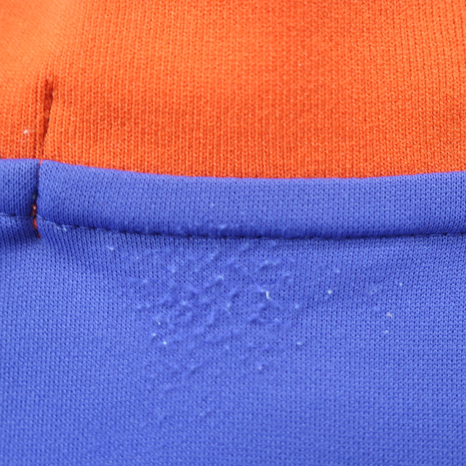 le coq sportif(ルコックスポルティフ) 長袖ハーフジップシャツ 紫オレンジ メンズ LL B