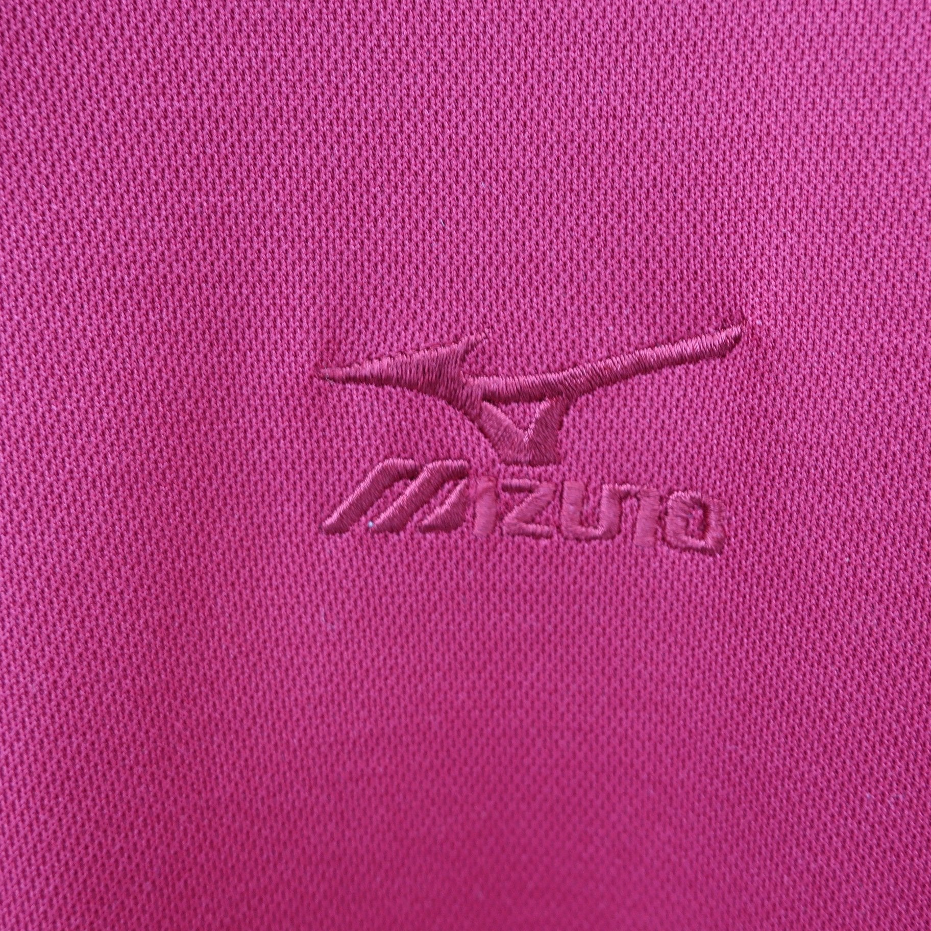 MIZUNO(ミズノ) 長袖ハーフジップシャツ 赤 メンズ LL B