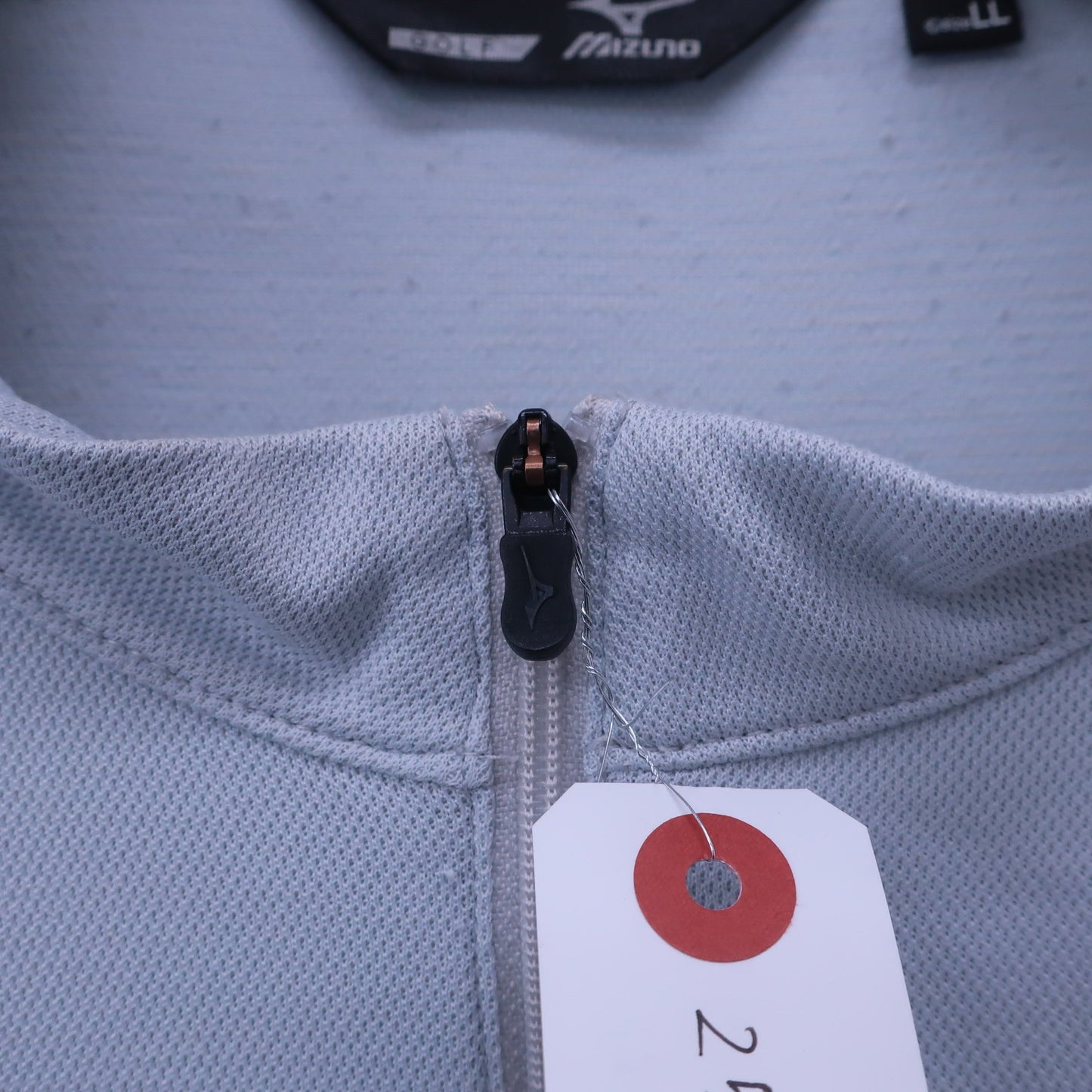 MIZUNO(ミズノ) 長袖ハーフジップシャツ グレー メンズ LL B