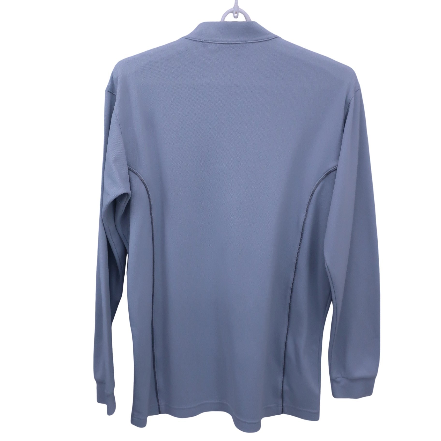 MIZUNO(ミズノ) 長袖ハーフジップシャツ グレー メンズ LL B