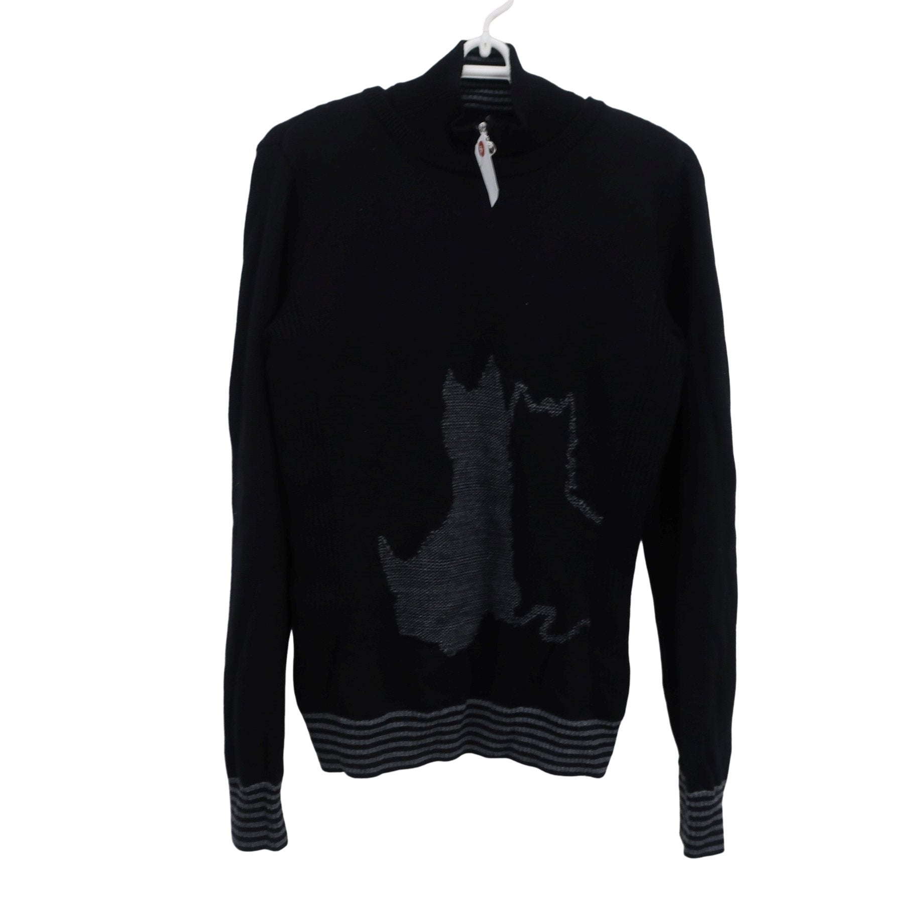 Black & White(ブラック&ホワイト) セーター 黒 レディース 1 A