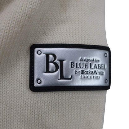 Black & White(ブラック&ホワイト) セーター 白グレー千鳥柄 レディース 1 B