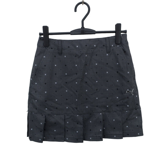 PUMA GOLF(プーマゴルフ) スカート 黒チェック レディース M A