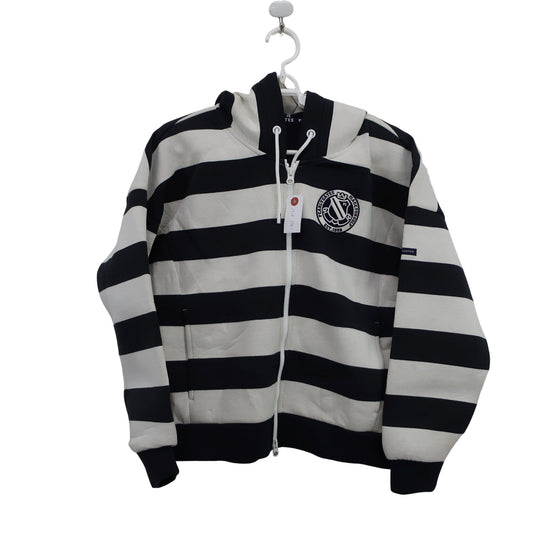 PEARLY GATES(パーリーゲイツ) パーカー 白黒ボーダー レディース 0 055-7262116 B