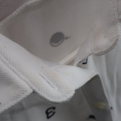 adidas(アディダス) 長袖ポロシャツ 白ネイビー レディース S/P B