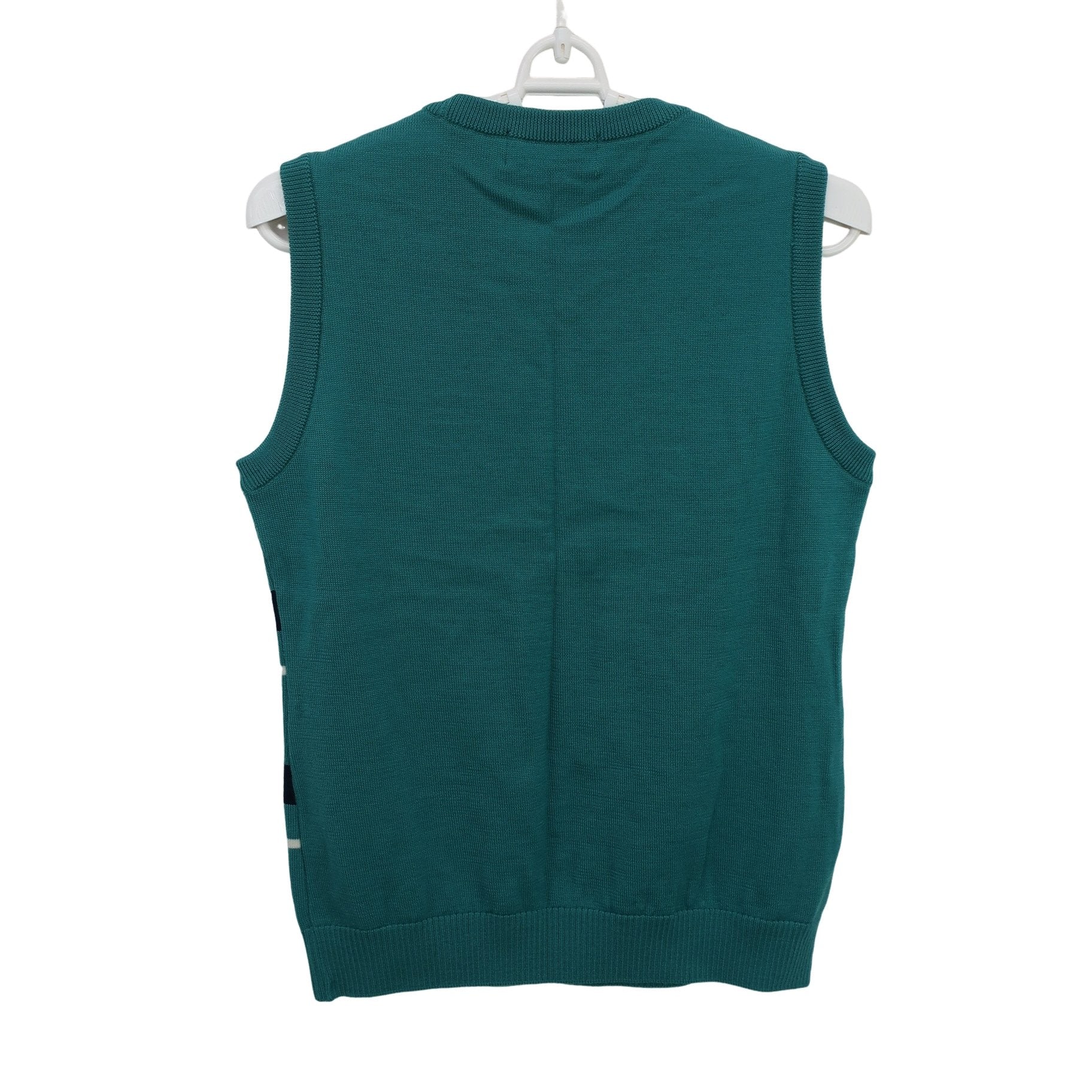 Black & White(ブラック&ホワイト) ニットベスト エメラルドグリーン レディース 1 A