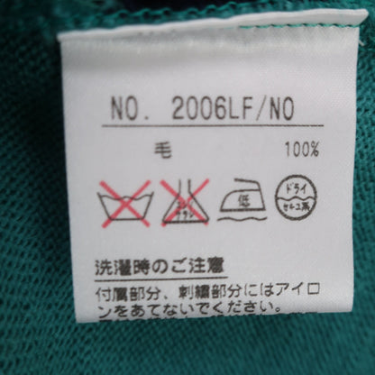 Black & White(ブラック&ホワイト) ニットベスト エメラルドグリーン レディース 1 A