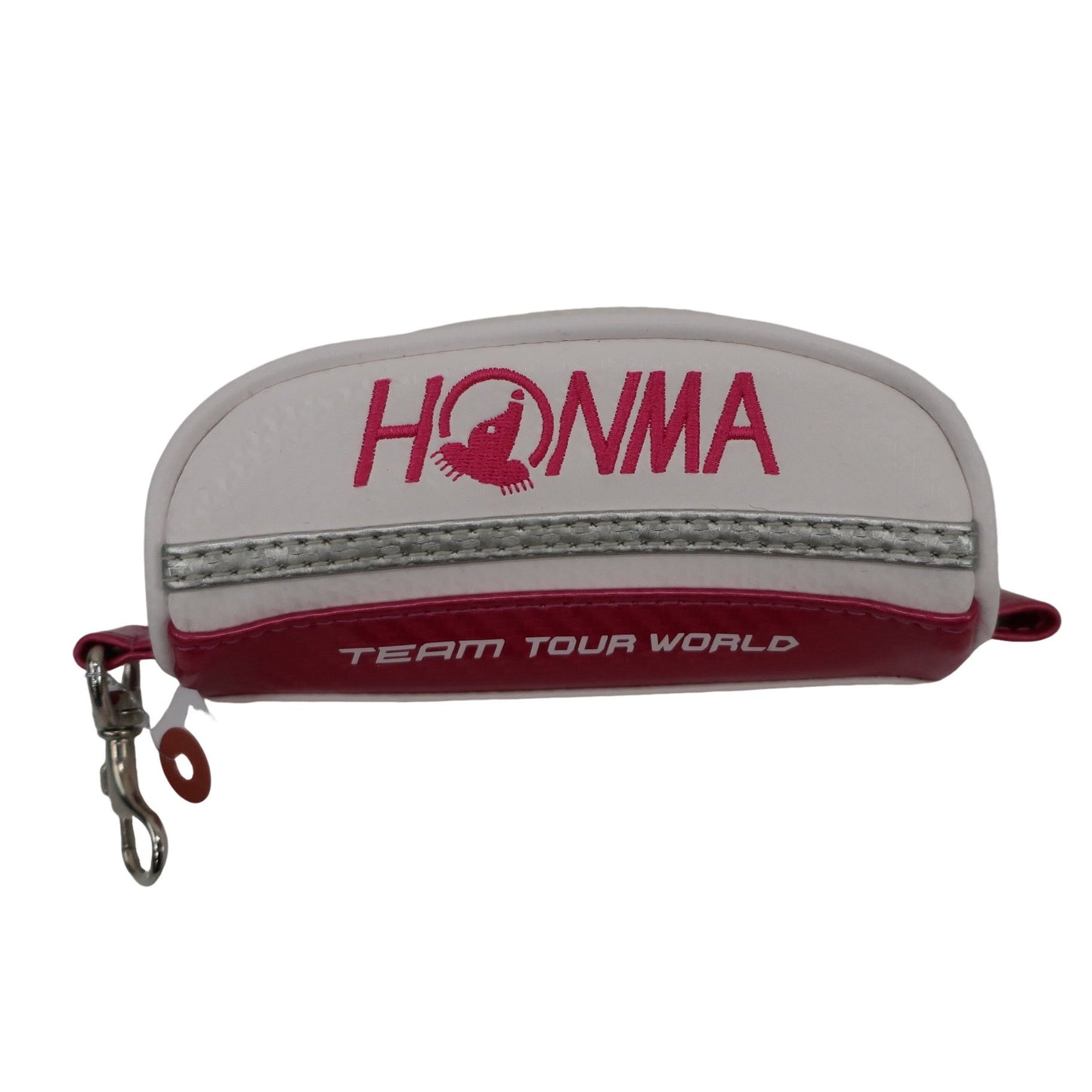 HONMA GOLF(本間ゴルフ) ボールケース 白ピンク フリーサイズ A