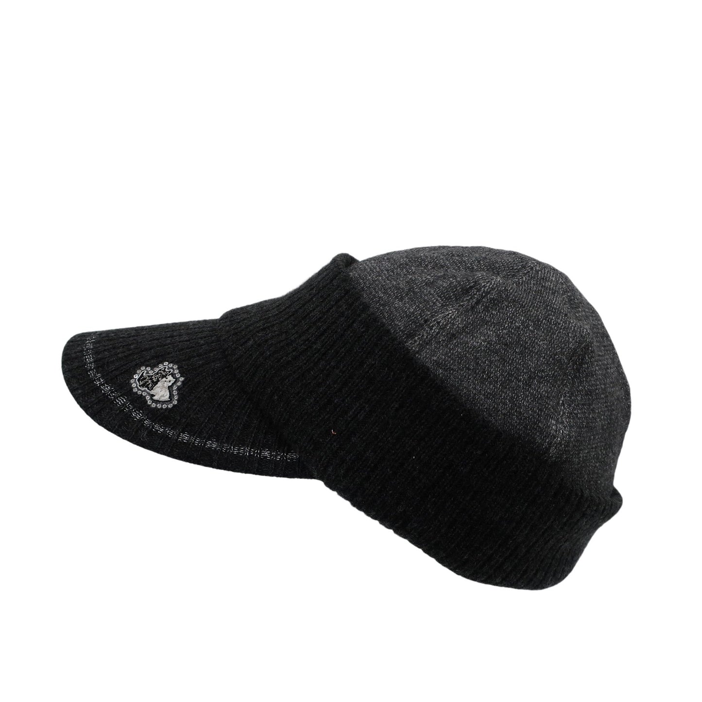 Black & White(ブラック&ホワイト) ニットキャップ グレー レディース フリーサイズ A