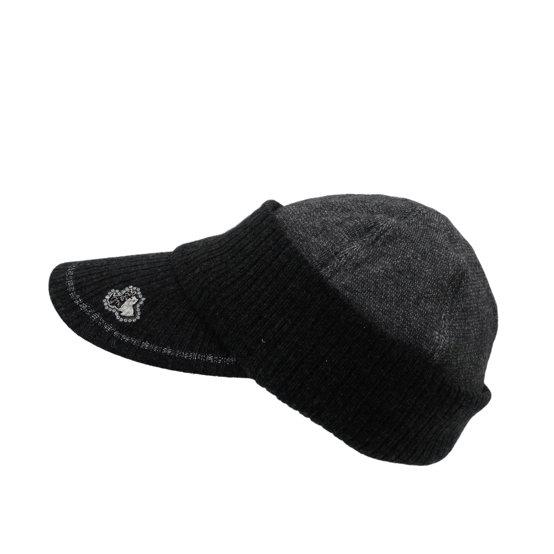 Black & White(ブラック&ホワイト) ニットキャップ グレー レディース フリーサイズ A