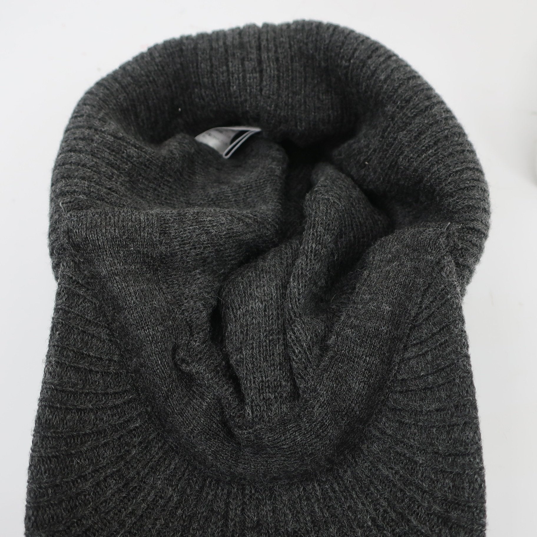 Black & White(ブラック&ホワイト) ニットキャップ グレー レディース フリーサイズ A