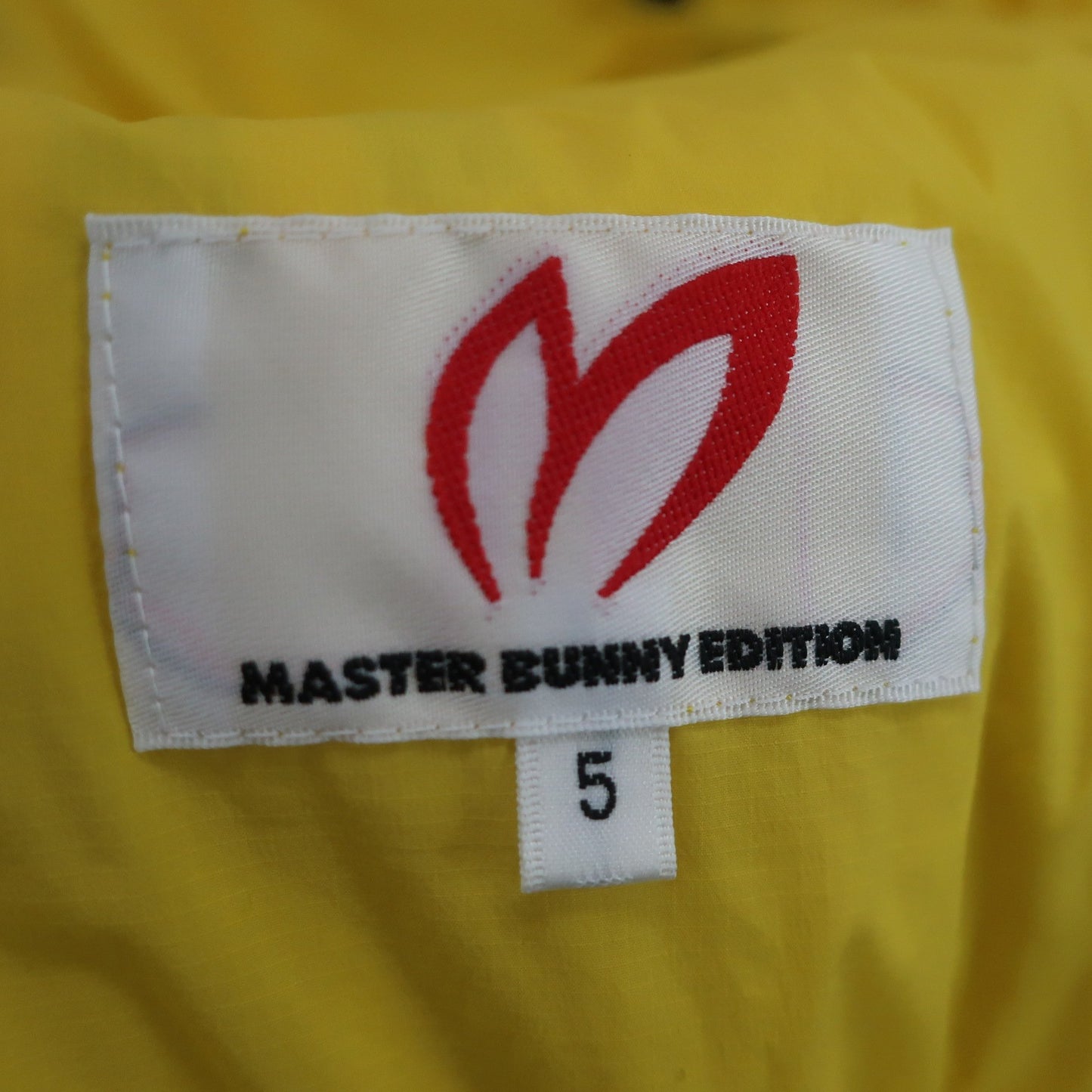 MASTER BUNNY EDITION(マスターバニーエディション) ウィンドブレーカー イエロー メンズ 5 158-120202 B