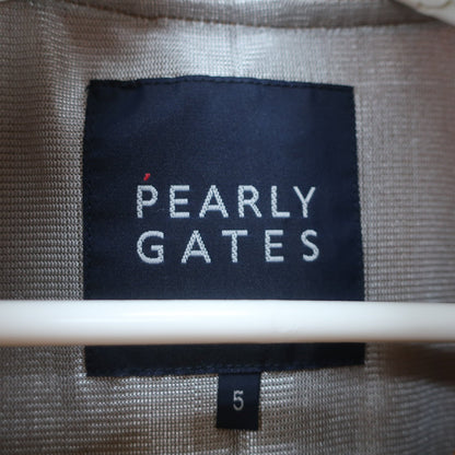 PEARLY GATES(パーリーゲイツ) ブルゾン マスタードカラー メンズ 5 053-5220003 A