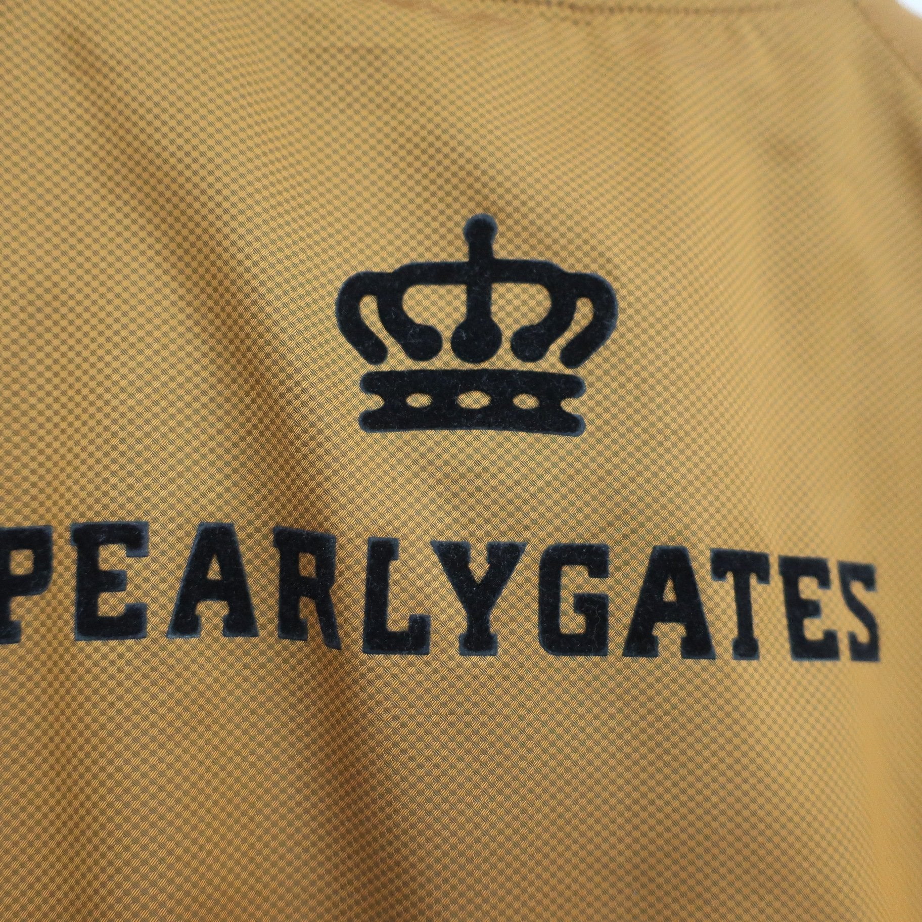 PEARLY GATES(パーリーゲイツ) ブルゾン マスタードカラー メンズ 5 053-5220003 A