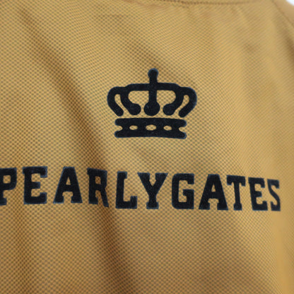 PEARLY GATES(パーリーゲイツ) ブルゾン マスタードカラー メンズ 5 053-5220003 A