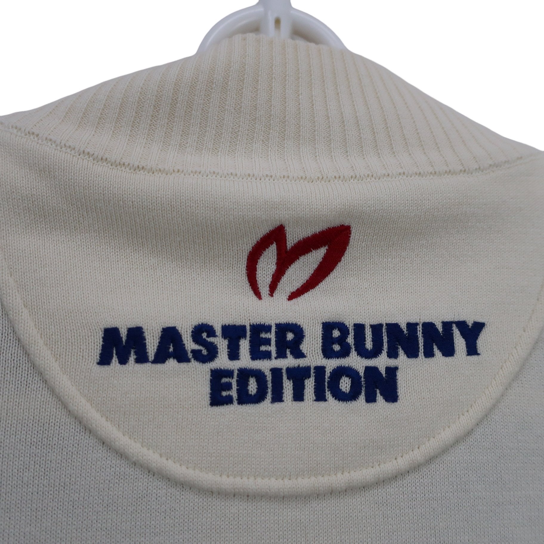 MASTER BUNNY EDITION(マスターバニーエディション) フルジップブルゾン 白 メンズ 5 158-174231 B
