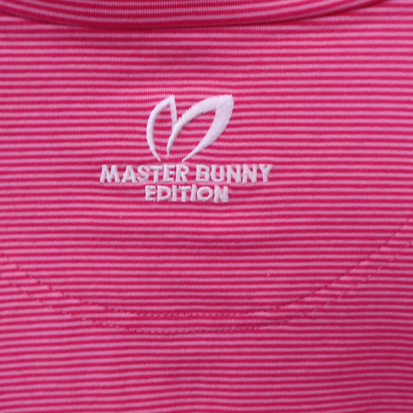 MASTER BUNNY EDITION(マスターバニーエディション) ハイネックシャツ ピンクボーダー メンズ 5 158-166117 A