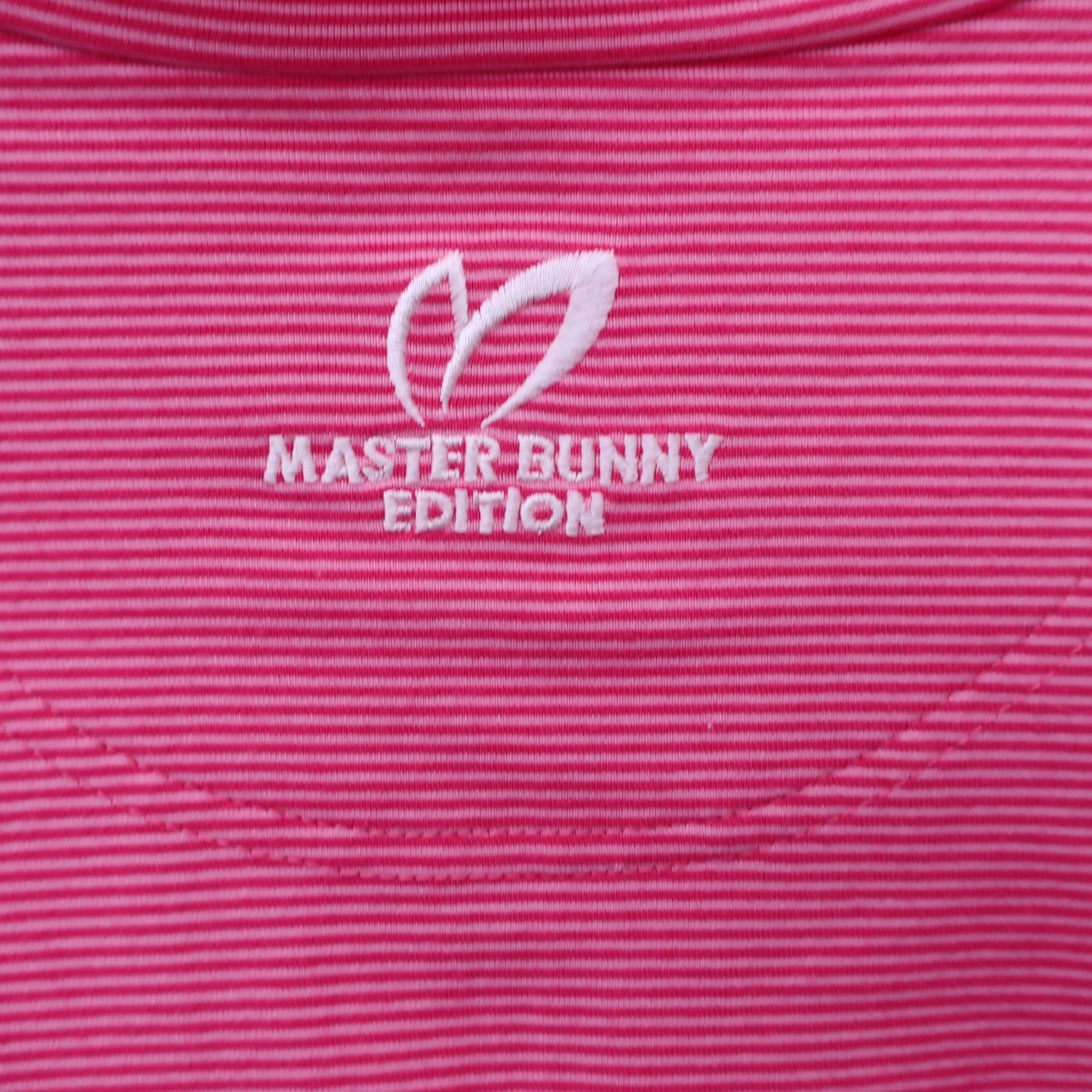 MASTER BUNNY EDITION(マスターバニーエディション) ハイネックシャツ ピンクボーダー メンズ 5 158-166117 A