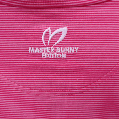 MASTER BUNNY EDITION(マスターバニーエディション) ハイネックシャツ ピンクボーダー メンズ 5 158-166117 A