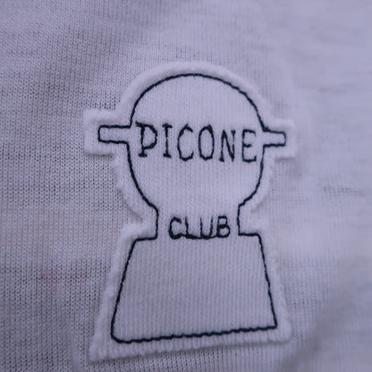 PICONE CLUB(ピコネクラブ) ポロシャツ 白ネイビーボーダー レディース 1 A